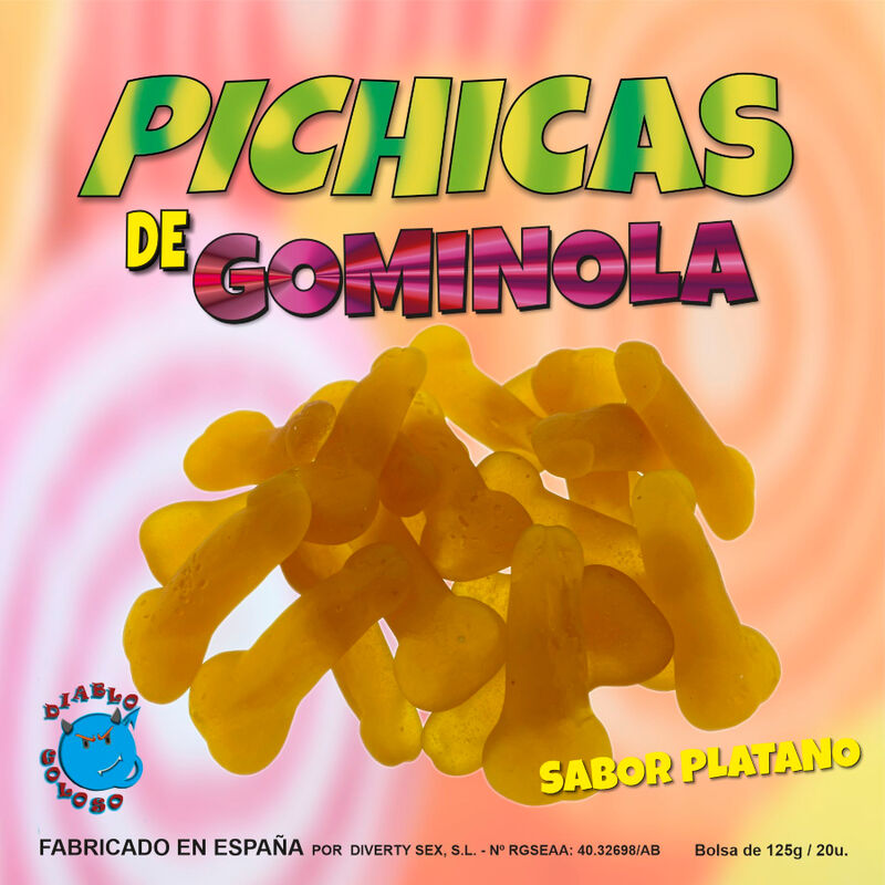 DIABLO GOLOSO - GOMITAS DE PLÁTANO