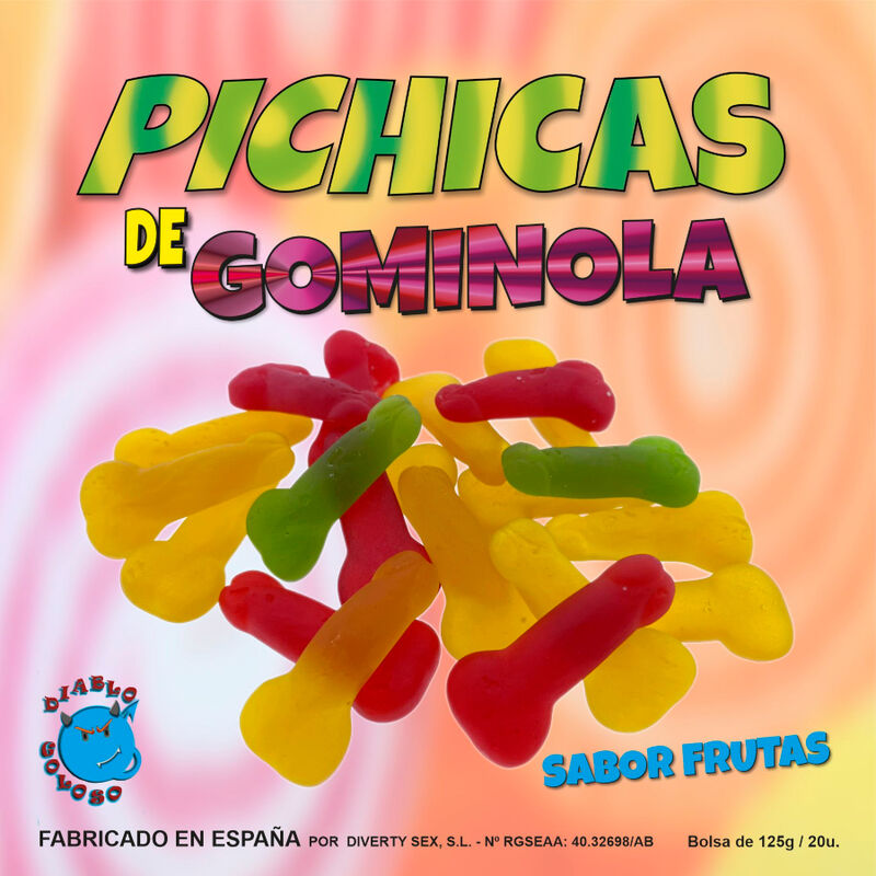 DIABLO GOLOSO - TRANCHES DE GOMMES AUX FRUITS