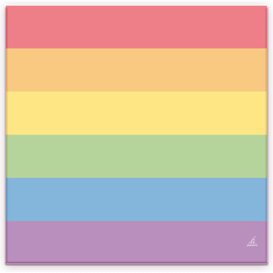 PRIDE - LOT DE 20 SERVIETTES DE TABLE AVEC DRAPEAU LGBT