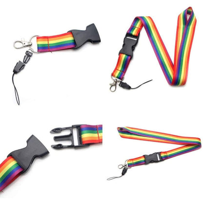 PRIDE - LGBT FLAG LANYARD