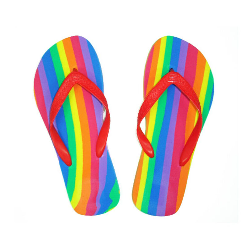 TONGS AVEC DRAPEAU LGBT - PRIDE 38-39 EUR