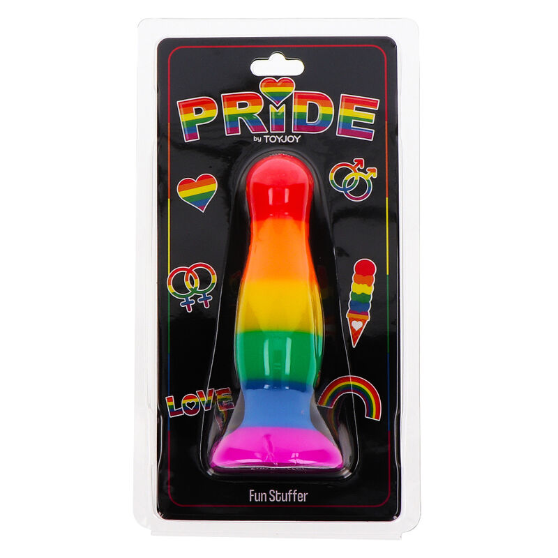 ORGULLO - BANDERA LGBT ENCHUFE DIVERTIDO 8,5 CM