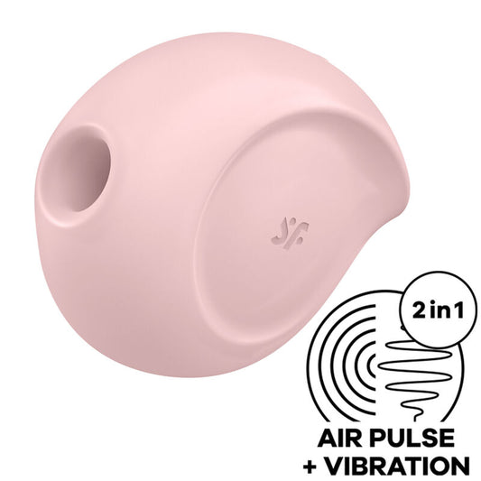 SATISFYER - STIMULATEUR ET VIBRATEUR À IMPULSIONS D'AIR SUGAR RUSH ROSE