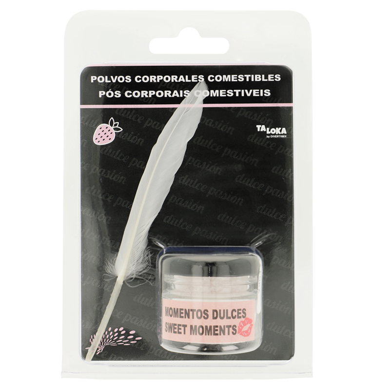 DIABLO GOLOSO - POUDRE COMESTIBLE POUR LE CORPS À LA FRAISE