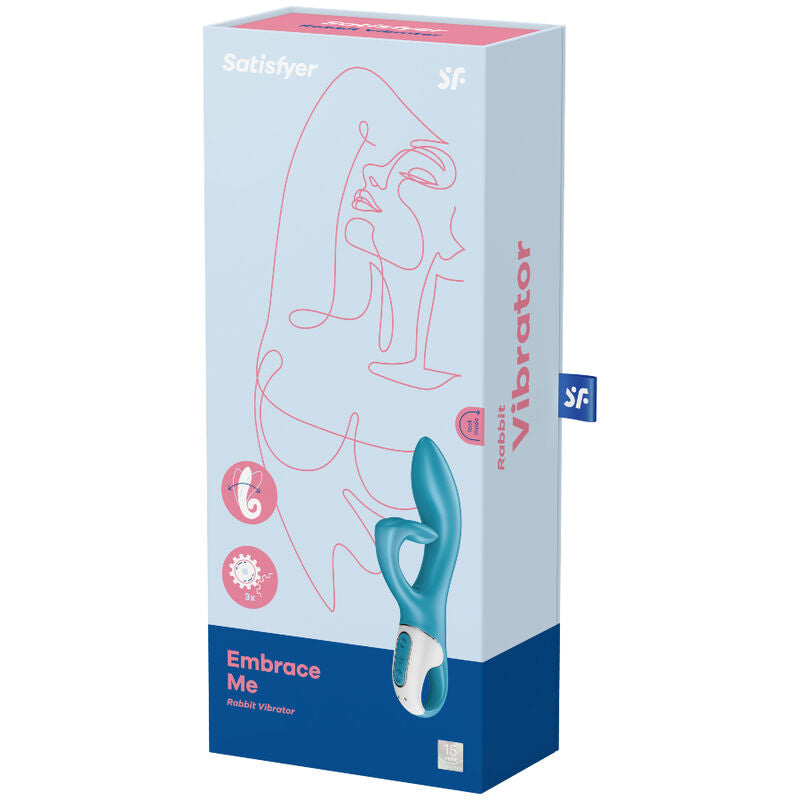 SATISFYER - EMBRACE ME GSPOT VIBRATOR BERRY