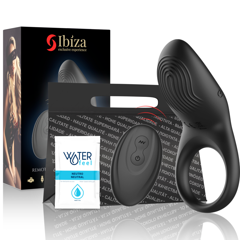 IBIZA - ANILLO VIBRADOR CONTROL REMOTO FULL CONTACT