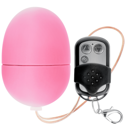 ONLINE - PINK REMOTE CONTROL VIBRATING EGG S