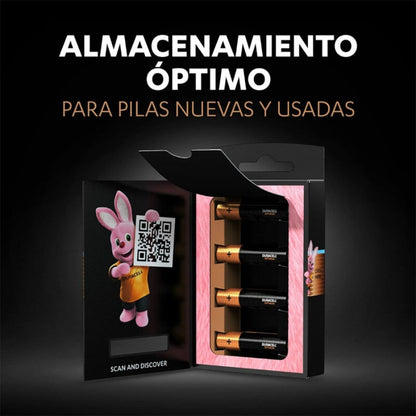 DURACELL - PILE ALCALINE OPTIMUM 200 AAA LR03 4 UNITÉS