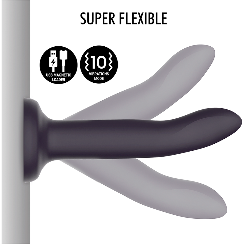 MYTHOLOGIE DUMAN MYSTIC DILDO S - VIBRATEUR WATCHME TECHNOLOGIE SANS FIL COMPATIBLE