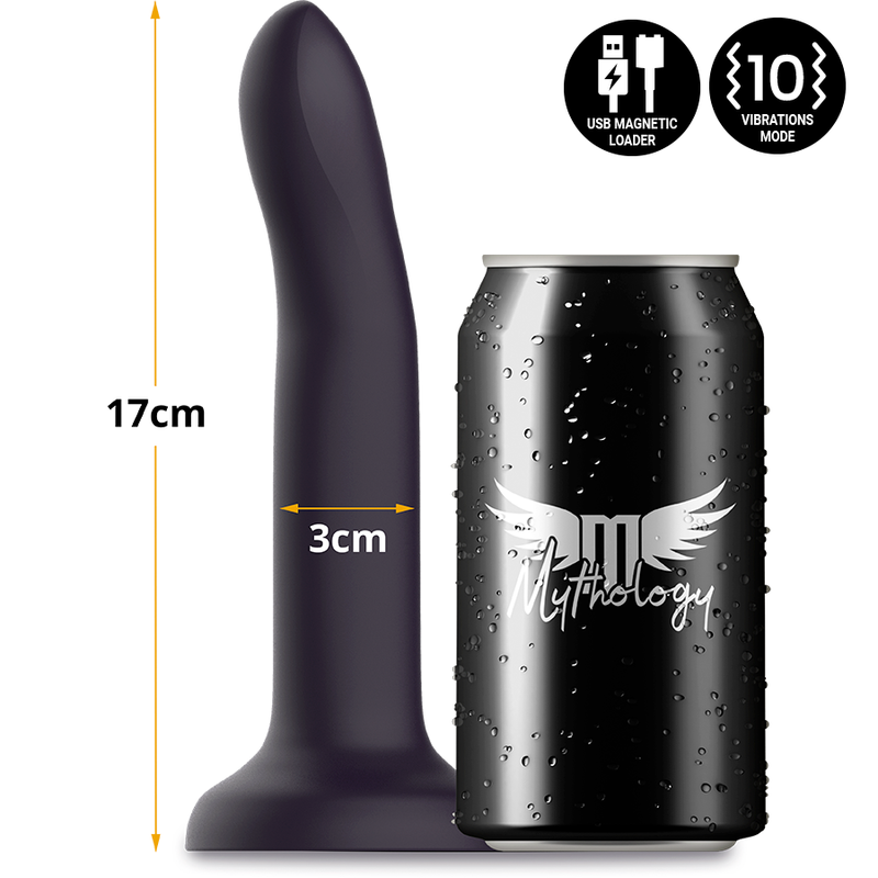 MITOLOGÍA - DUMAN MYSTIC DILDO M - VIBRADOR COMPATIBLE CON LA TECNOLOGÍA INALÁMBRICA WATCHME