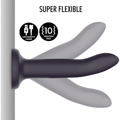 MYTHOLOGIE - DUMAN MYSTIC DILDO M - VIBRATEUR COMPATIBLE AVEC LA TECHNOLOGIE SANS FIL WATCHME