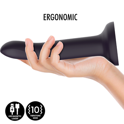 MITOLOGÍA - DUMAN MYSTIC DILDO L - VIBRADOR COMPATIBLE CON LA TECNOLOGÍA INALÁMBRICA WATCHME