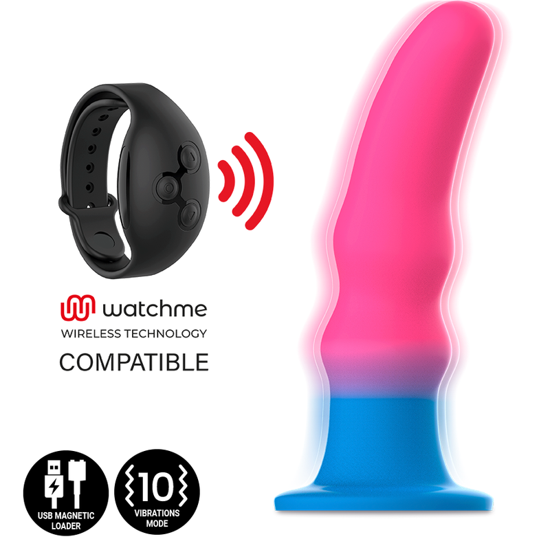 MYTHOLOGIE - KUNO UTOPIA DILDO S - VIBRATEUR COMPATIBLE AVEC LA TECHNOLOGIE SANS FIL WATCHME