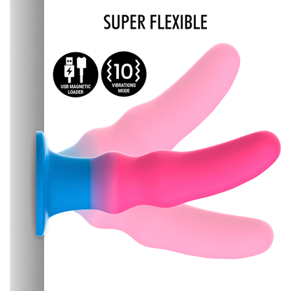 MYTHOLOGIE - KUNO UTOPIA DILDO S - VIBRATEUR COMPATIBLE AVEC LA TECHNOLOGIE SANS FIL WATCHME