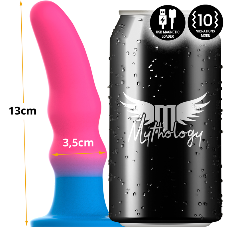 MYTHOLOGIE - KUNO UTOPIA DILDO S - VIBRATEUR COMPATIBLE AVEC LA TECHNOLOGIE SANS FIL WATCHME