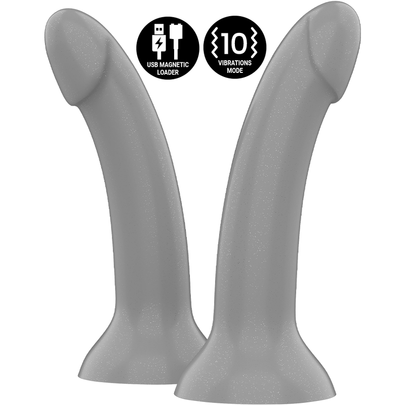 MITOLOGÍA - DILDO MAJESTIC RUNE S - VIBRADOR WATCHME TECNOLOGÍA INALÁMBRICA COMPATIBLE