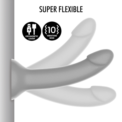 MITOLOGÍA - DILDO MAJESTIC RUNE S - VIBRADOR WATCHME TECNOLOGÍA INALÁMBRICA COMPATIBLE