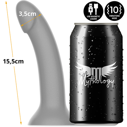 MYTHOLOGIE - RUNE MAJESTIC DILDO S - VIBRATEUR COMPATIBLE AVEC LA TECHNOLOGIE SANS FIL WATCHME
