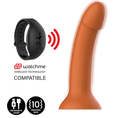 MYTHOLOGY - RUNE ROYAL DILDO M - VIBRATEUR COMPATIBLE AVEC LA TECHNOLOGIE SANS FIL WATCHME