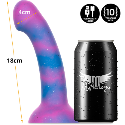 MYTHOLOGIE - DION GALACTIC DILDO M - VIBRATEUR COMPATIBLE AVEC LA TECHNOLOGIE SANS FIL WATCHME