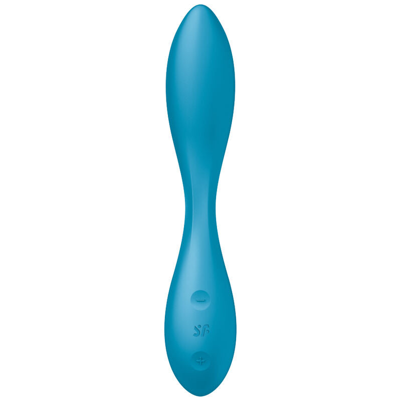 SATISFYER - G-SPOT FLEX 1 MULTI VIBRATEUR BLEU