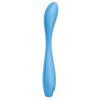 SATISFYER - G-SPOT FLEX 4+ MULTI VIBRADOR APLICACIÓN AZUL