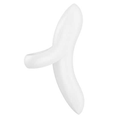 SATISFYER - BOLD LOVER FINGER VIBRATOR WHITE