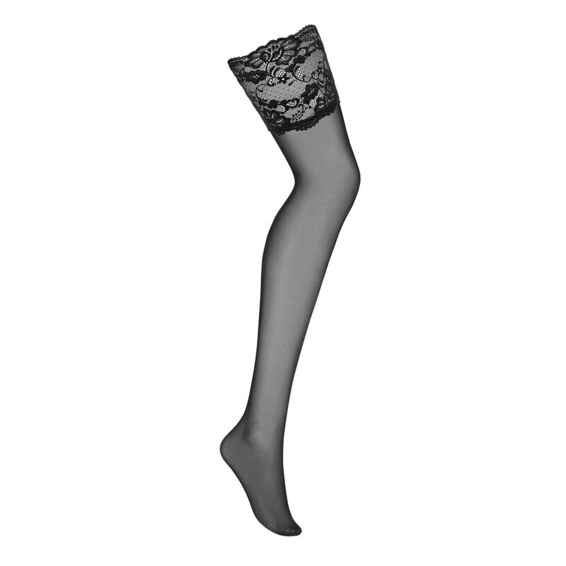 OBSESSIVE - STOCKINGS 810-STO-1 BLACK L/XL