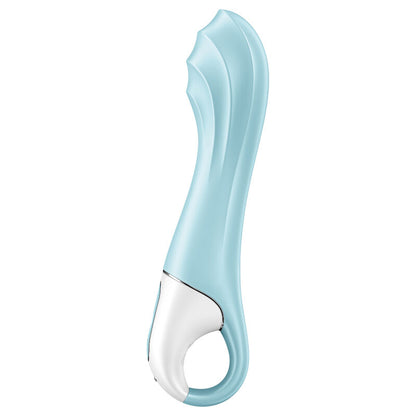 SATISFYER - VIBRATEUR À POMPE À AIR 5+ VIBRATEUR GONFLABLE POUR POINT G APP BLEU