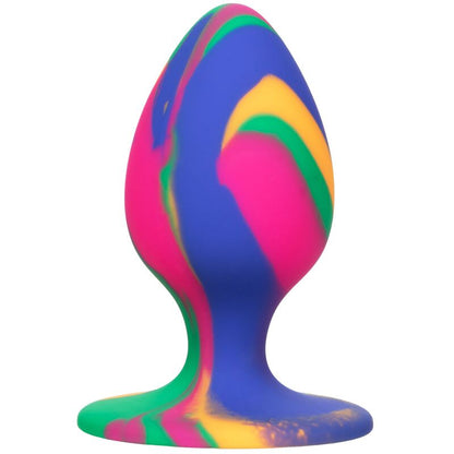 CALEXOTICS - PLUG ANAL TIE-DYE DE TAILLE MOYENNE ET EFFRONNÉE