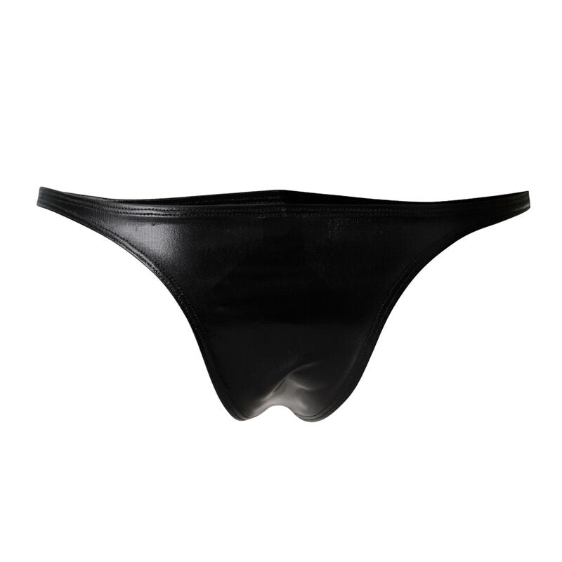 CUT4MEN - SLIP BRÉSILIEN NEGRO CUERO S