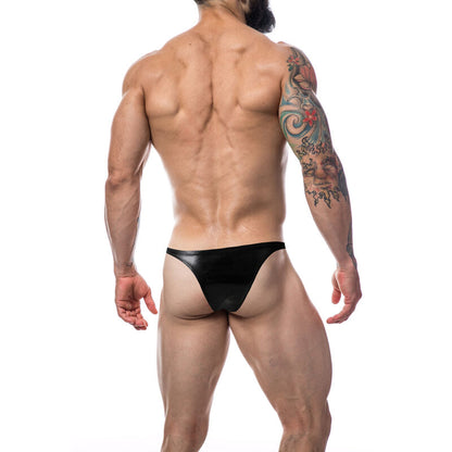 CUT4MEN - SLIP BRÉSILIEN NEGRO CUERO S