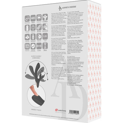 LE DÉSIR D'ANNE - LAPIN TÉLÉCOMMANDÉ WATCHME TECHNOLOGIE NOIR