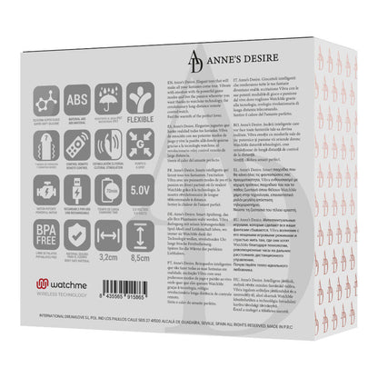 LE DÉSIR D'ANNE - DOUBLE PLAISIR TECHNOLOGIE WATCHME NOIR/OR