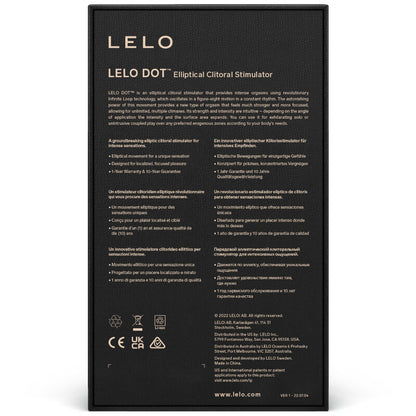 LELO - DOT CLITORIS STIMULATOR - PINK