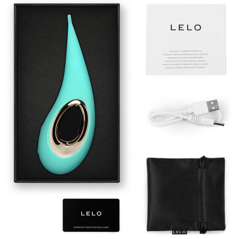 LELO - DOT CLITORIS STIMULATOR - AQUA GREEN