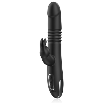 BLACK&amp;SILVER - VIBRADOR ESTIMULANTE KENJI COMPATIBLE CON LA TECNOLOGÍA INALÁMBRICA WATCHME