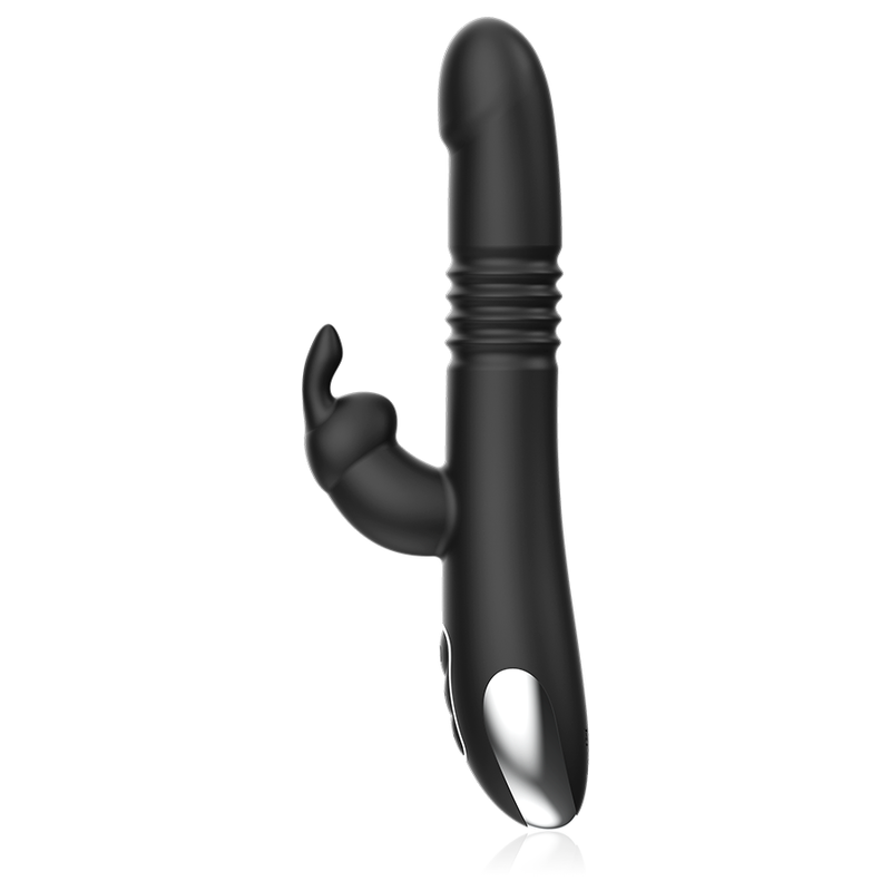 BLACK&amp;SILVER - VIBRADOR ESTIMULANTE KENJI COMPATIBLE CON LA TECNOLOGÍA INALÁMBRICA WATCHME