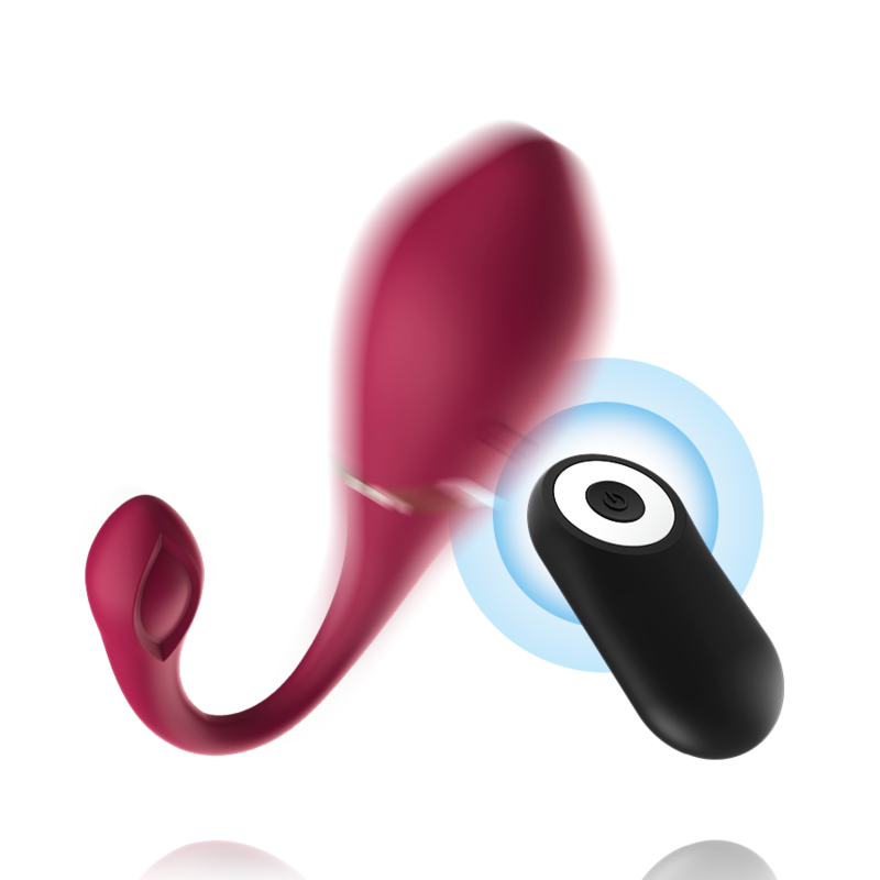 CICI BEAUTY - ŒUF VIBRATEUR EN SILICONE DE QUALITÉ SUPÉRIEURE AVEC TÉLÉCOMMANDE