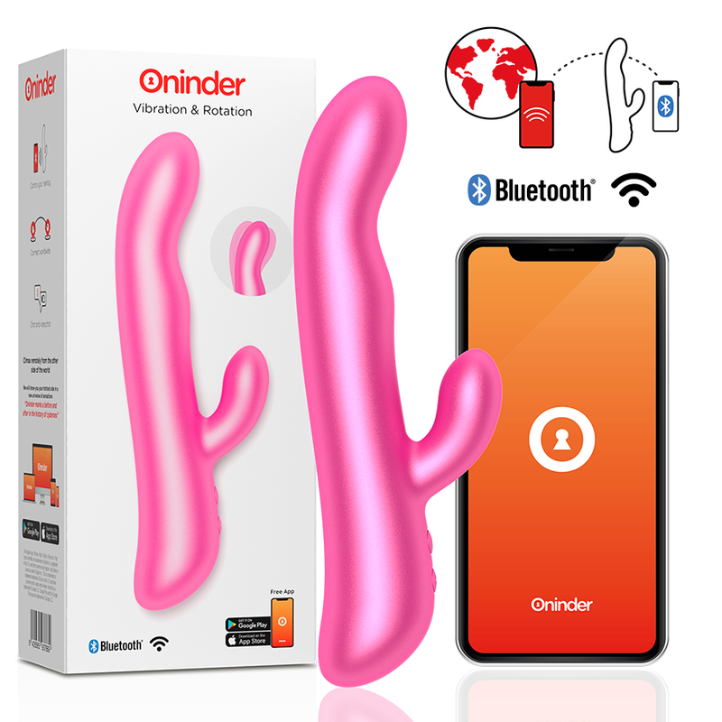 ONINDER - OSLO VIBRATION &amp; ROTATION ROSE - APPLICATION GRATUITE