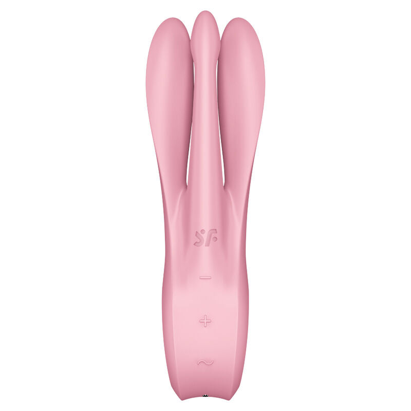 SATISFYER - TRES VIBRADORES AZULES