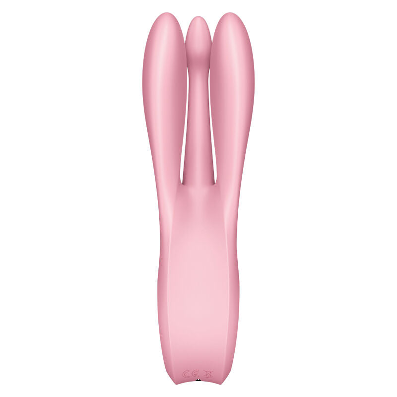 SATISFYER - TRES VIBRADORES AZULES