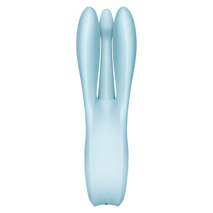 SATISFYER - TRES VIBRADORES AZULES