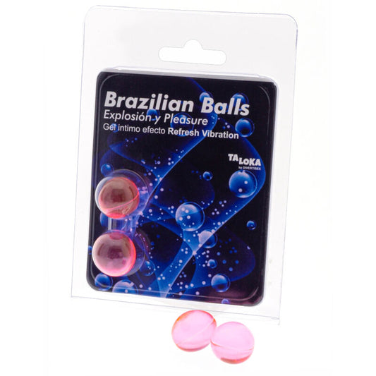 TALOKA - 2 BOULES BRÉSILIENNES REFRESH EFFET VIBRANT GEL EXCITANT