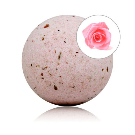 TALOKA - BOMBE DE BAIN PARFUMÉE AUX ROSES ET AUX PÉTALES DE ROSE