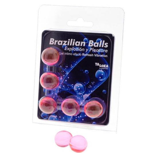 TALOKA - 5 BOULES BRÉSILIENNES REFRESH EFFET VIBRANT GEL EXCITANT