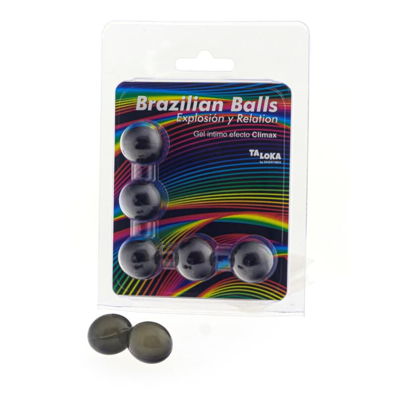 TALOKA - 5 BOULES BRÉSILIENNES EFFET CLIMAX GEL EXCITANT