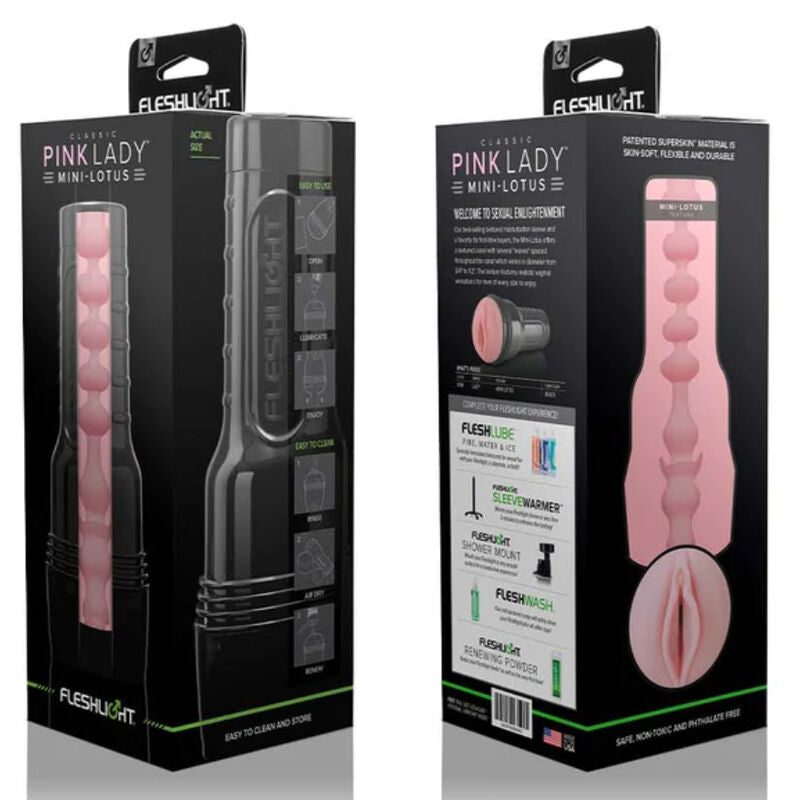 FLESHLIGHT - MASTURBADOR PINK LADY MINI-LOTUS