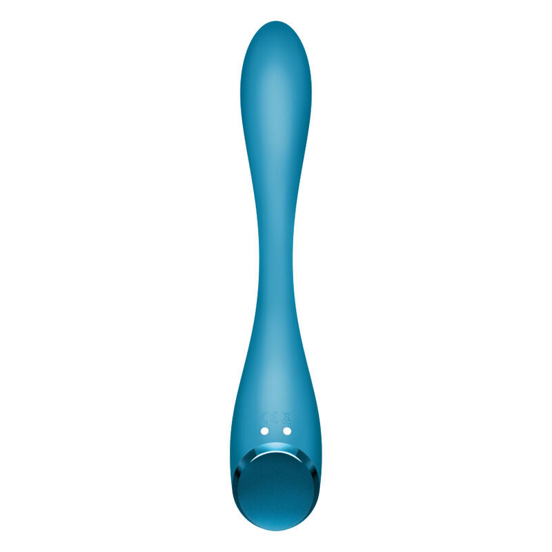 SATISFYER - G-SPOT FLEX 5 MULTI VIBRATEUR BLEU