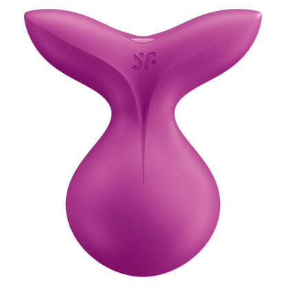 SATISFYER - VIVA LA VULVA 3 LAY-ON VIBRATOR VIOLET